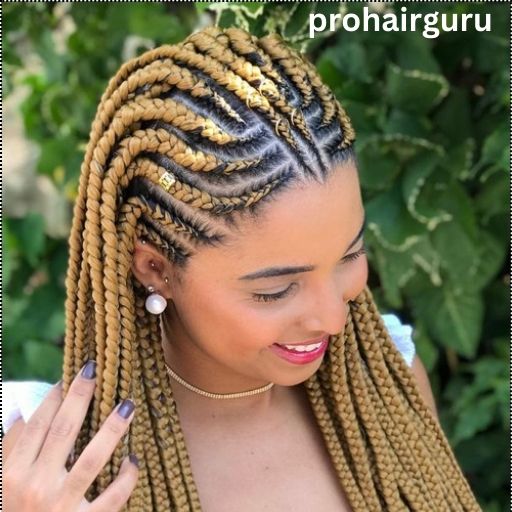 Medium Box Braids Styles