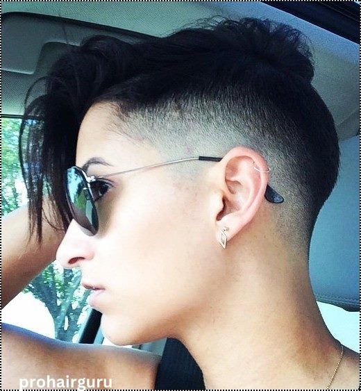 Taper Fade Women's Haircuts