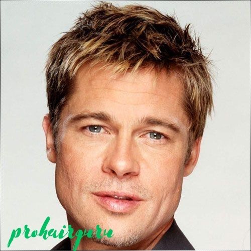 Brad Pitt Fury Haircut