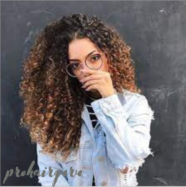 Curly Girl Balayage Trends