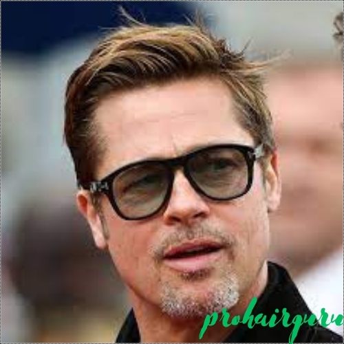 Brad Pitt Fury Haircut