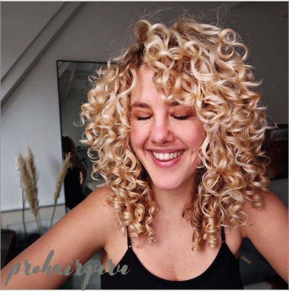 Curly Girl Balayage Trends