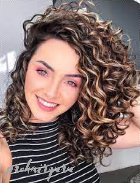 Curly Girl Balayage Trends