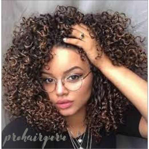 Curly Girl Balayage Trends