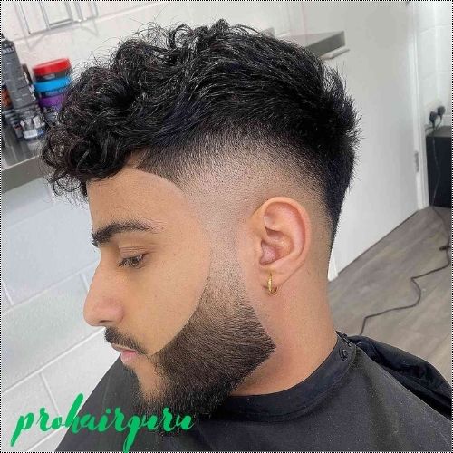 Curly Hair Fade Haircuts