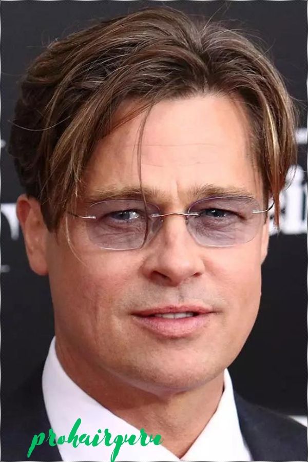 Brad Pitt Fury Haircut