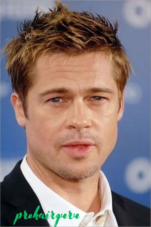 Brad Pitt Fury Haircut