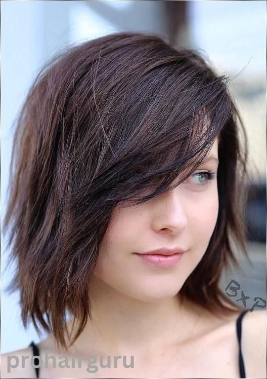 Long Layered Hair with Bangs 2024