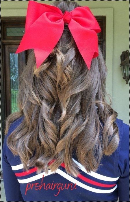 Trendy Cheerleading Hairstyles