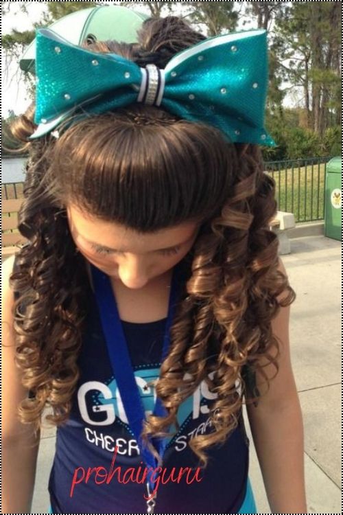 Trendy Cheerleading Hairstyles