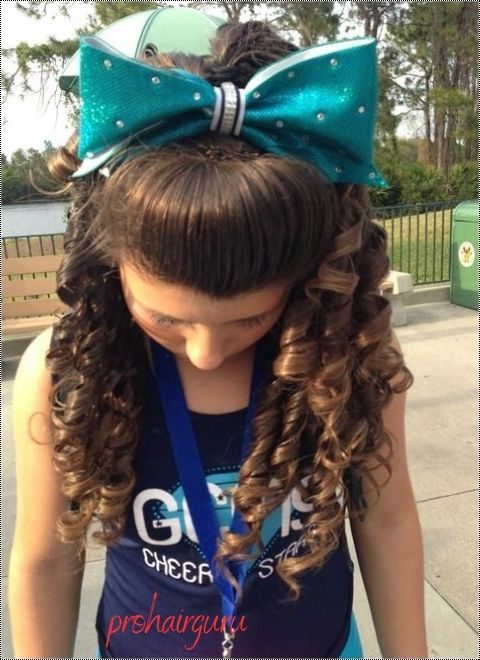 Trendy Cheerleading Hairstyles