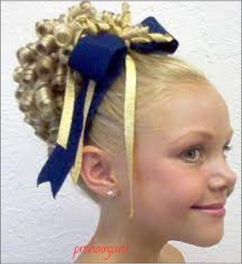 Trendy Cheerleading Hairstyles