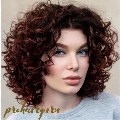 Red Curly Hairstyles 2024